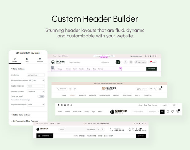 Shopier - WooCommerce WordPress Theme