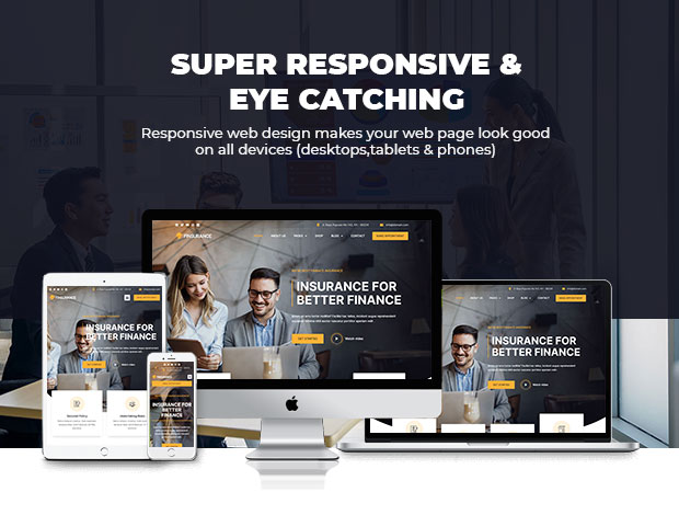 Finsurance - Insurance Agency & Finance HTML Template