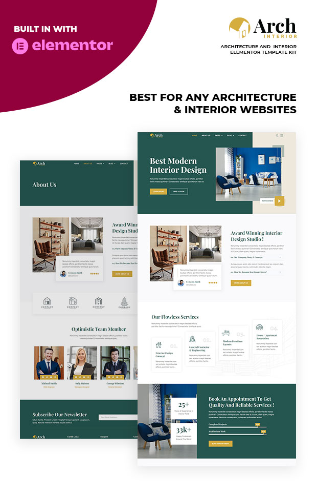 archinterior home pages