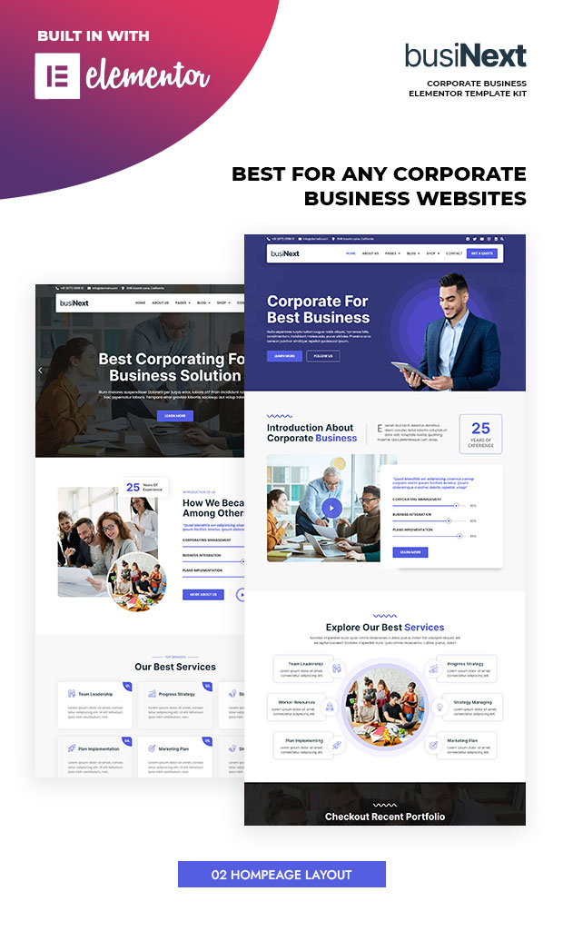 businext home pages