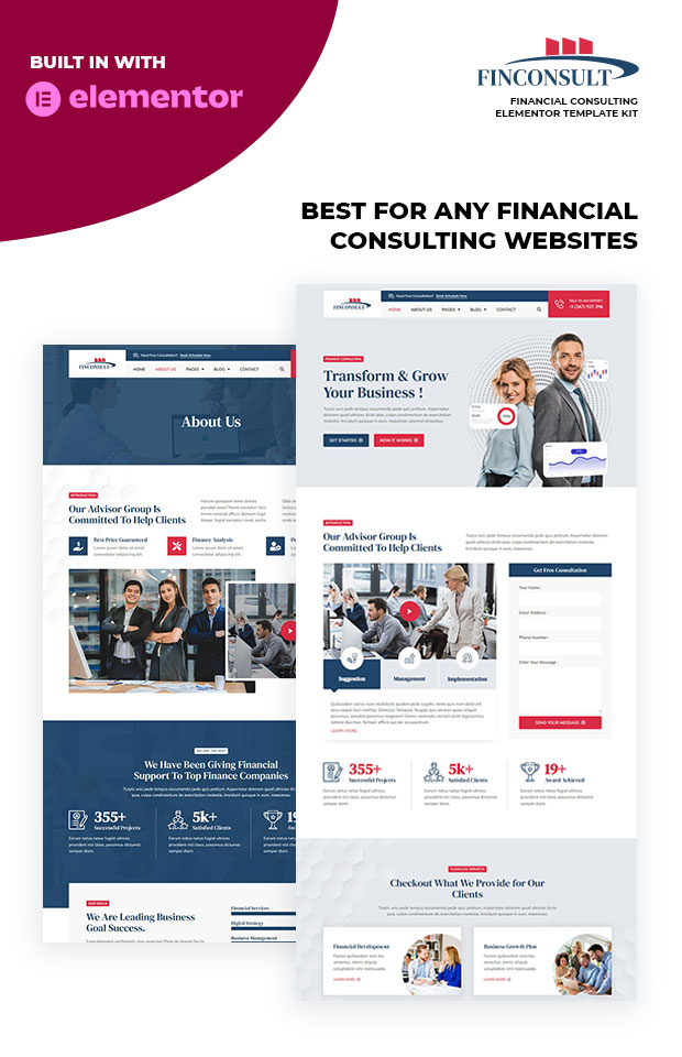 finconsult home pages