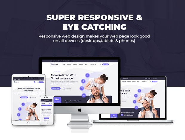 Insora - Insurance Agency Elementor Template Kit