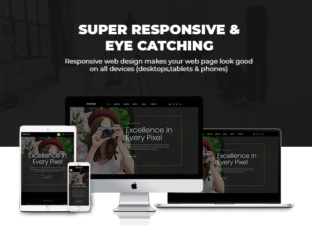 Photox - Photography & Portfolio Elementor Template Kit