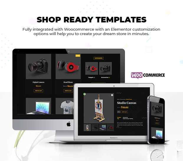 portfo woocommerce pages
