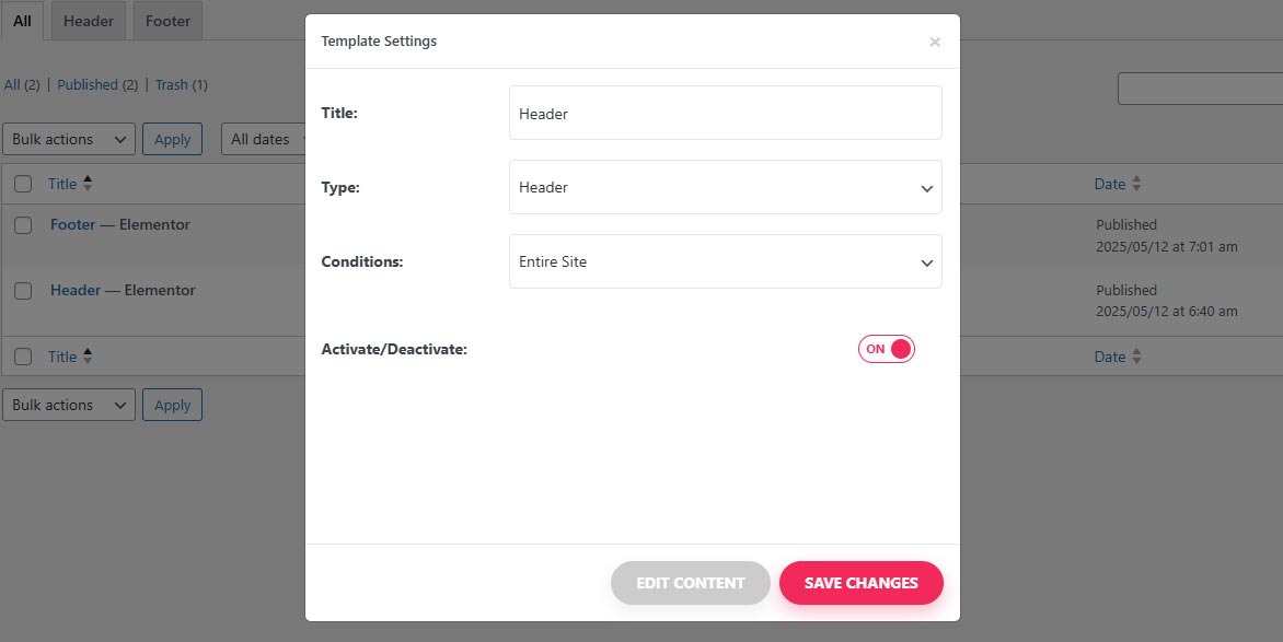ElementsKit: How to Set Up Header with the Elementor – Bosa Themes